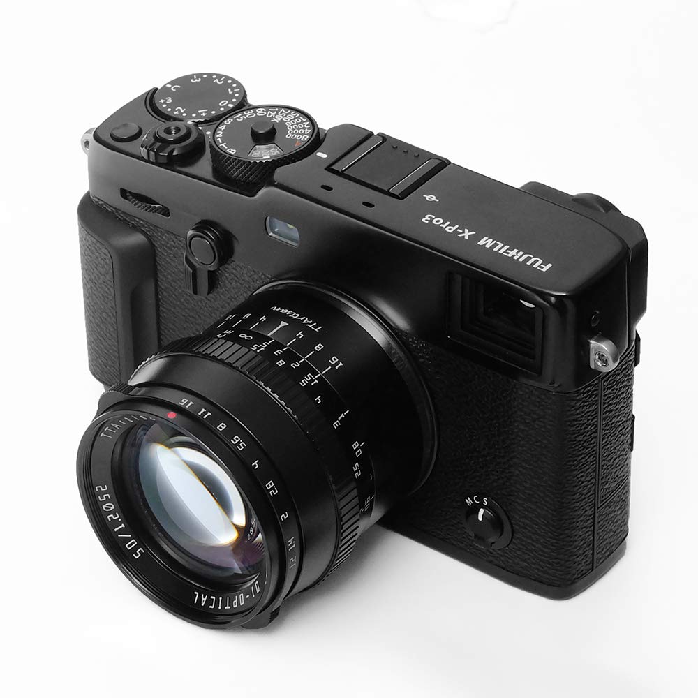Ttartisan 50Mm F1.2 Aps C Manual Focus Lens For Fuji X Mount Camera Like X A1 X A10 X A2 X A3 X A5 X A7 X M1 X M2 X H1 X T1 X T10 X T2 X T20 X T3 X T4 X T100 X T200 X T30 X Pr01 X Pr02 X Pr03 X E1